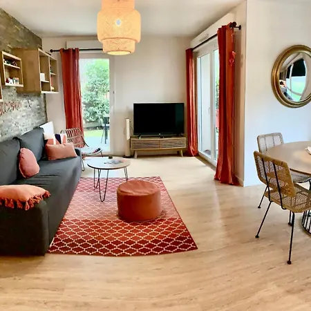 6 Personnes Jardin Parking Apartment